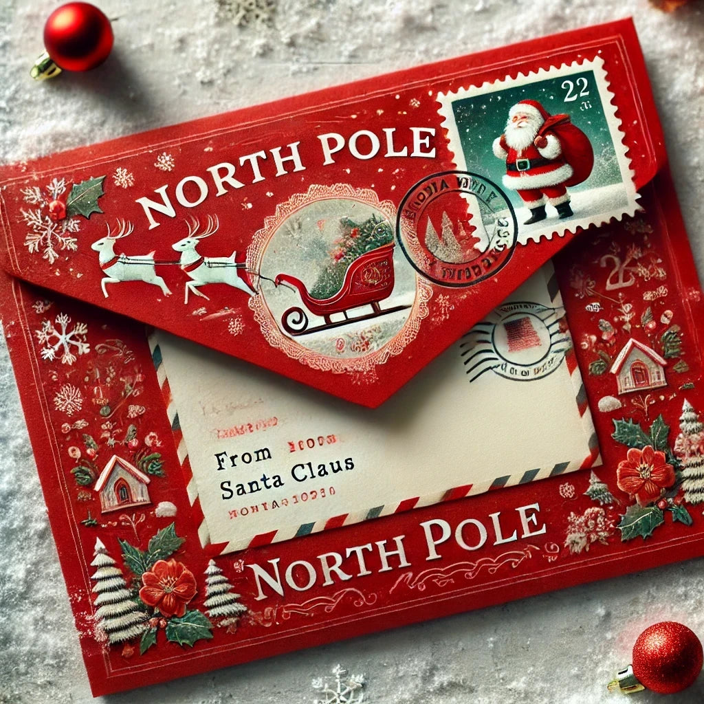 The North Pole Magic Bundle - A Personalised Letter from Santa In the North Pole plus a Personalised Certificate of Good Behaviour.